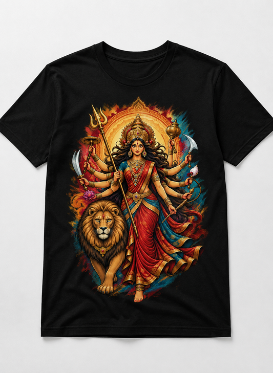 Maa Durga Crew T-Shirt