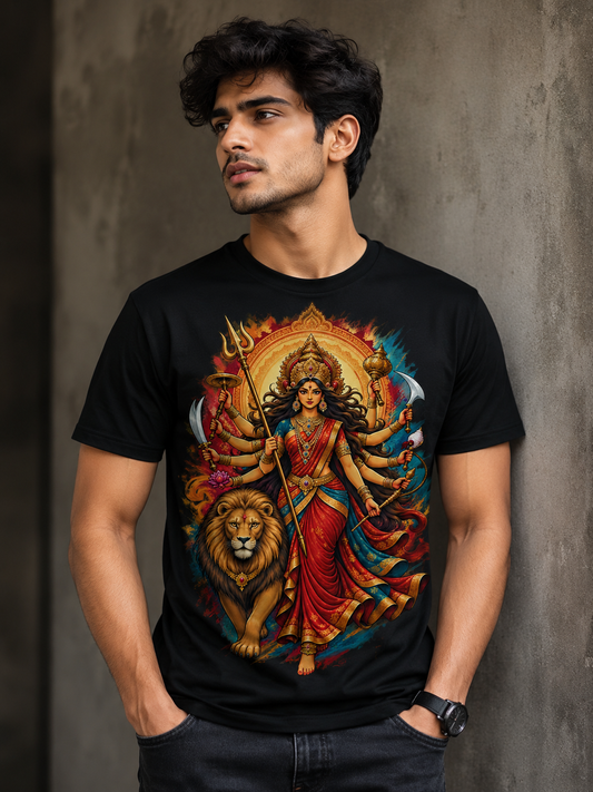 Maa Durga Crew T-Shirt